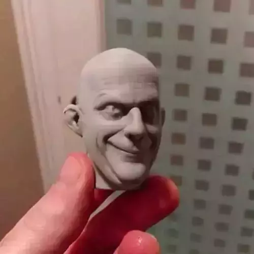 Uncle Fester 3D Print ready 3D print model