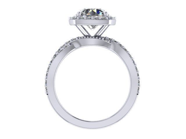 Crisscross Shank Cushion Halo 3D print model_3