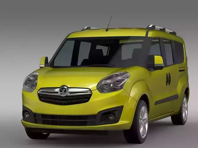 Vauxhall Combo Tour H1L2 2015 3D model