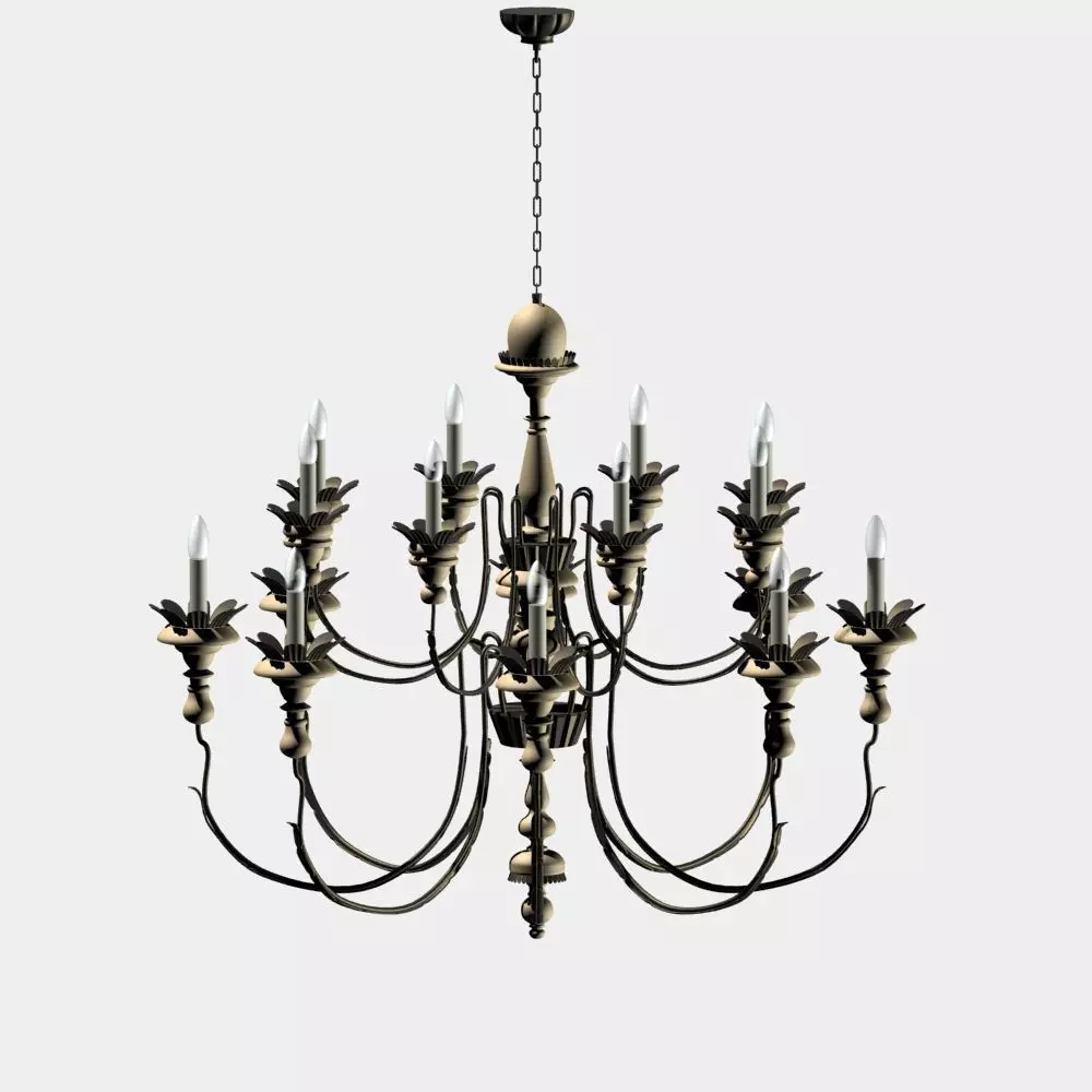 Ceiling 02 3D model_0