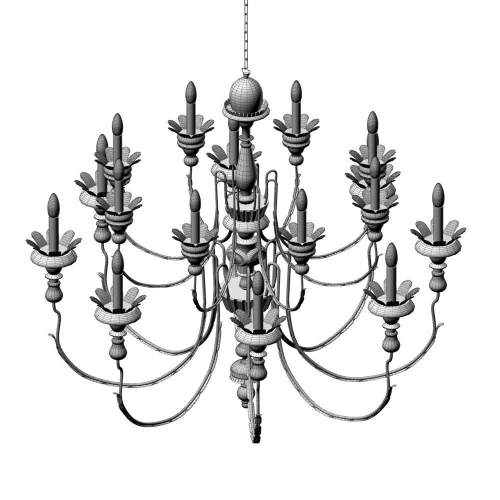 Ceiling 02 3D model_19