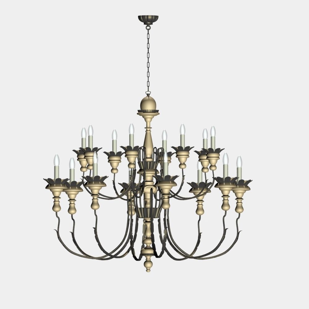 Ceiling 02 3D model_6