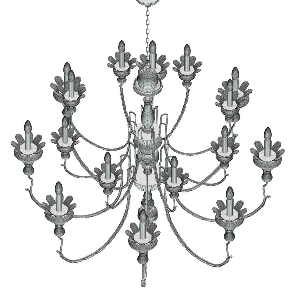 Ceiling 02 3D model_27