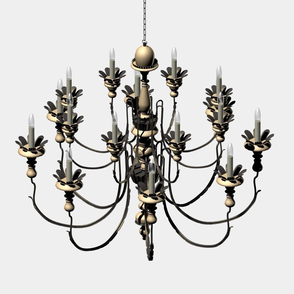 Ceiling 02 3D model_1