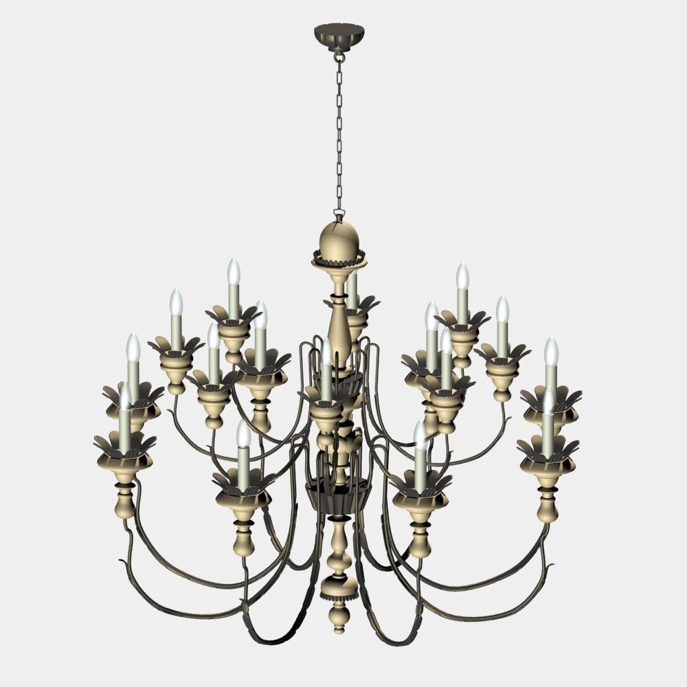 Ceiling 02 3D model_14