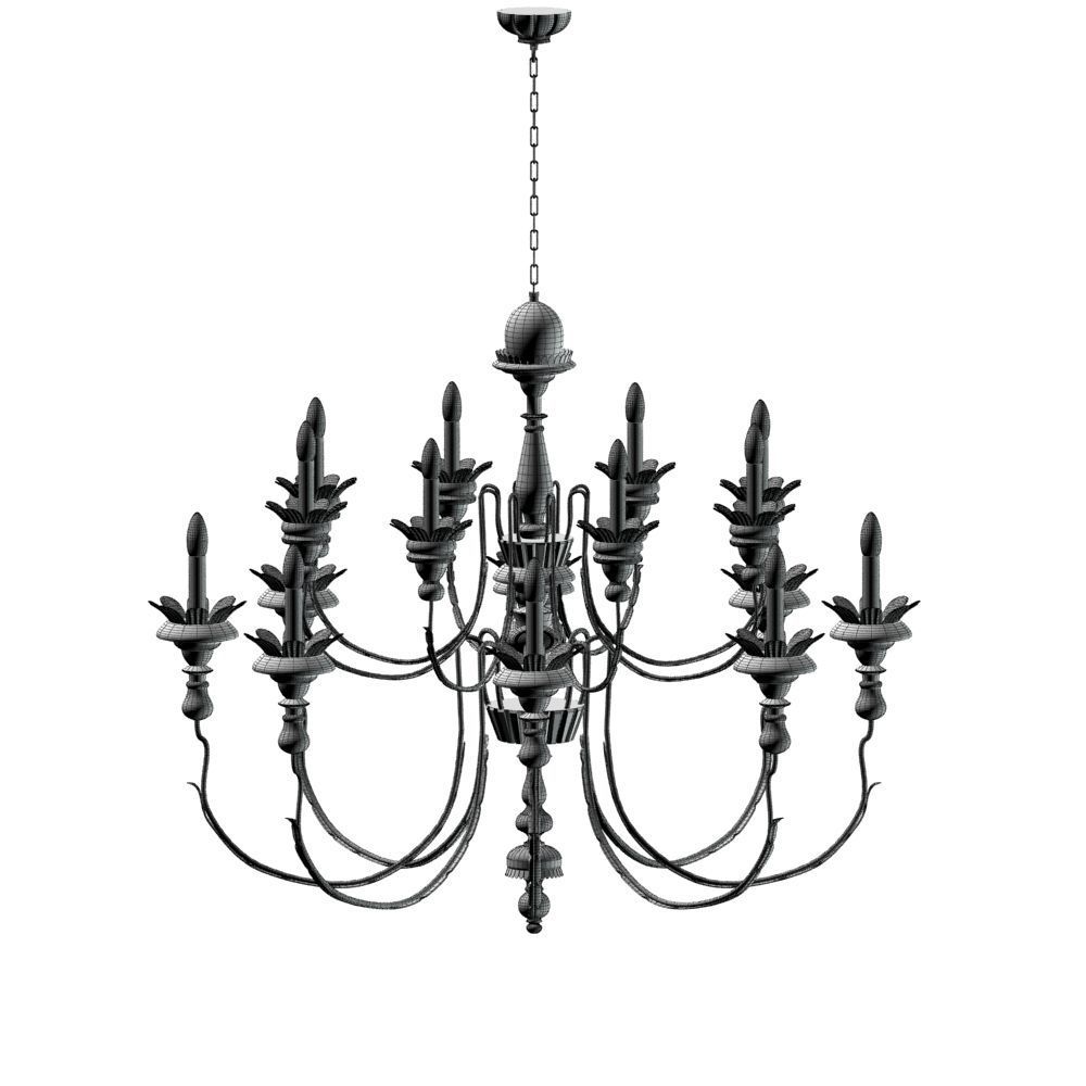 Ceiling 02 3D model_37