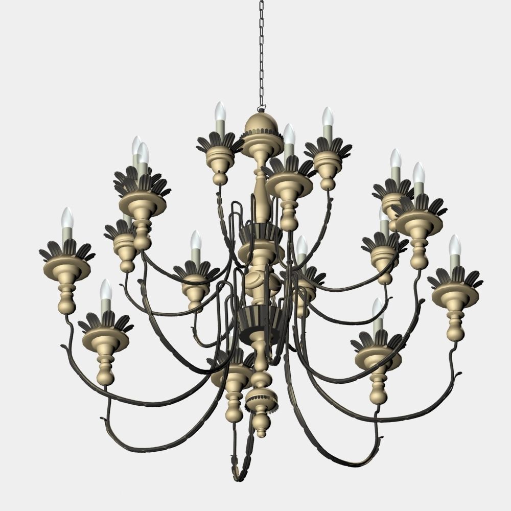 Ceiling 02 3D model_10