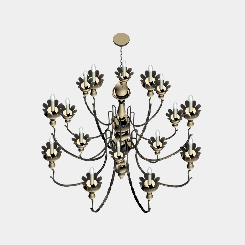 Ceiling 02 3D model_15