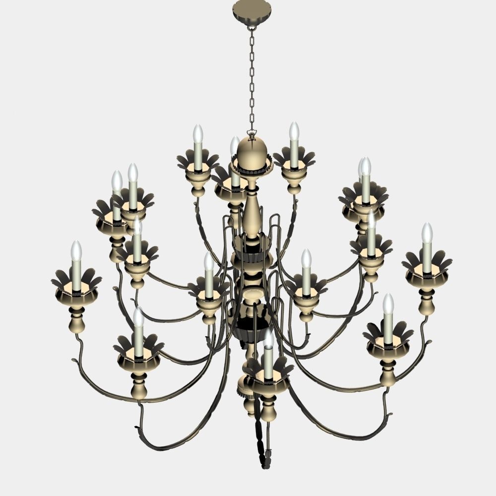 Ceiling 02 3D model_7