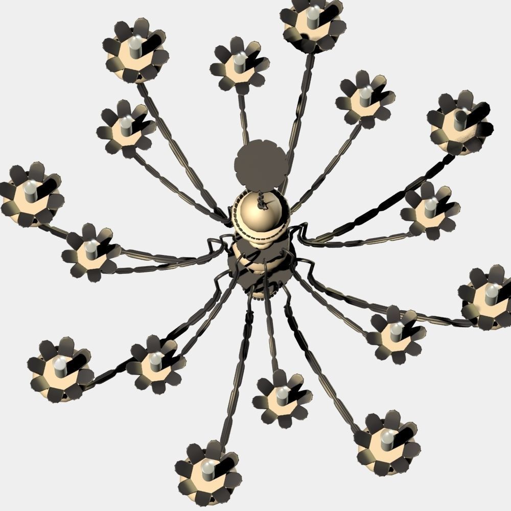 Ceiling 02 3D model_4