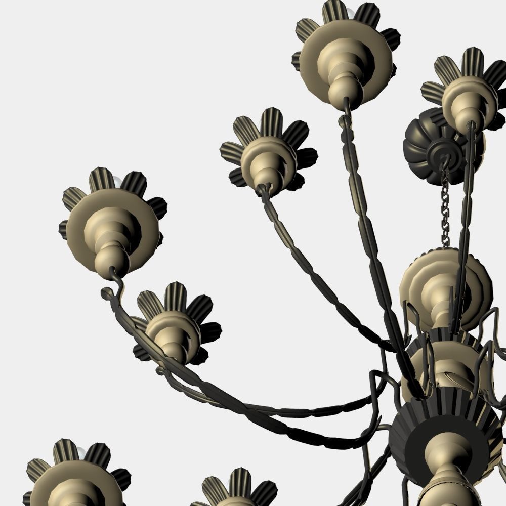 Ceiling 02 3D model_12