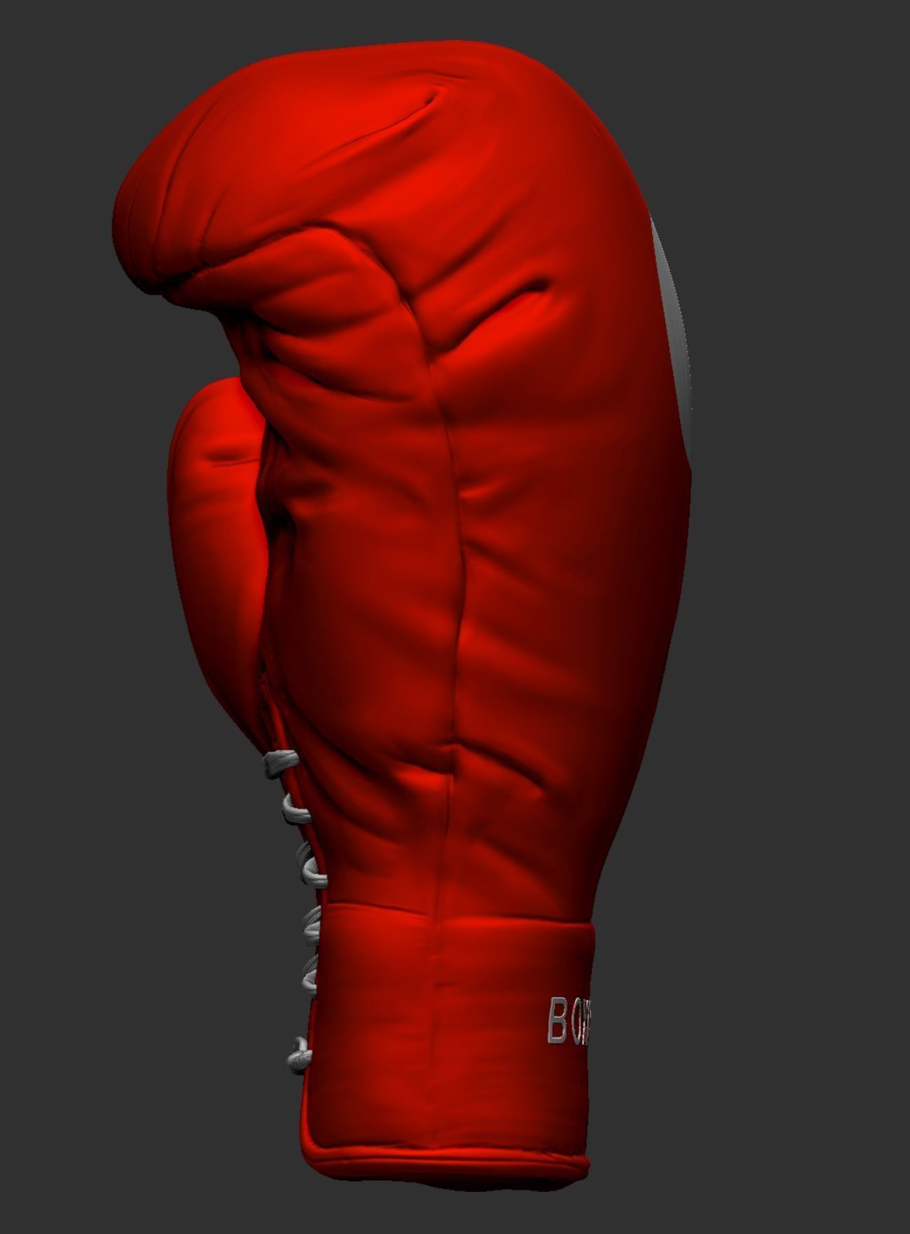 Boxing gloves -  Game ready  Low-poly 3D model_3