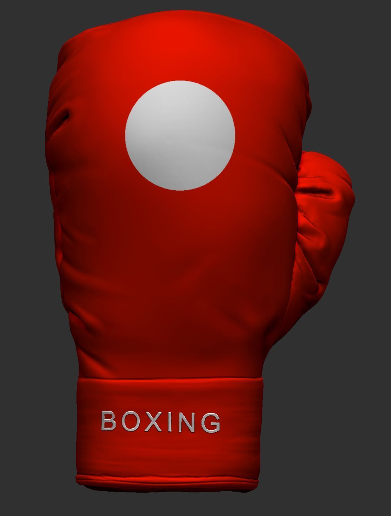Boxing gloves -  Game ready  Low-poly 3D model_1