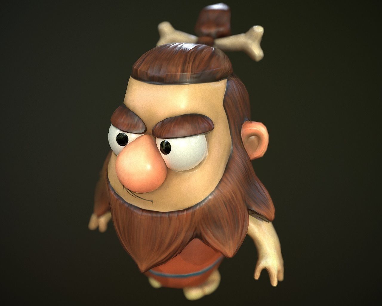 characters set 3D Model Collection_9