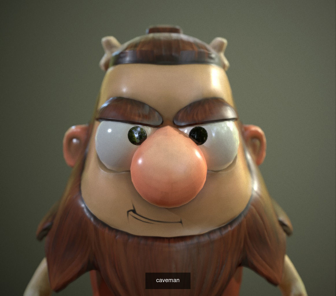 characters set 3D Model Collection_6