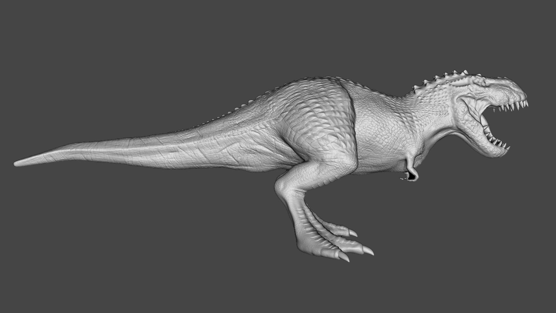T rex 3D model_4