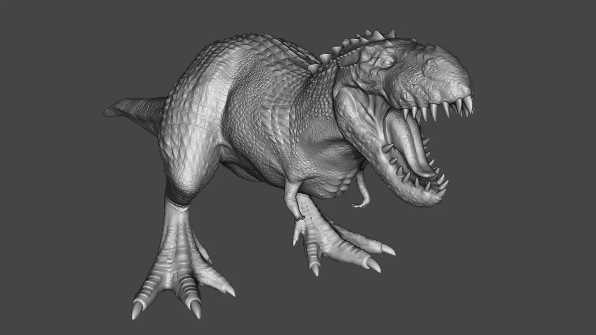 T rex 3D model_0