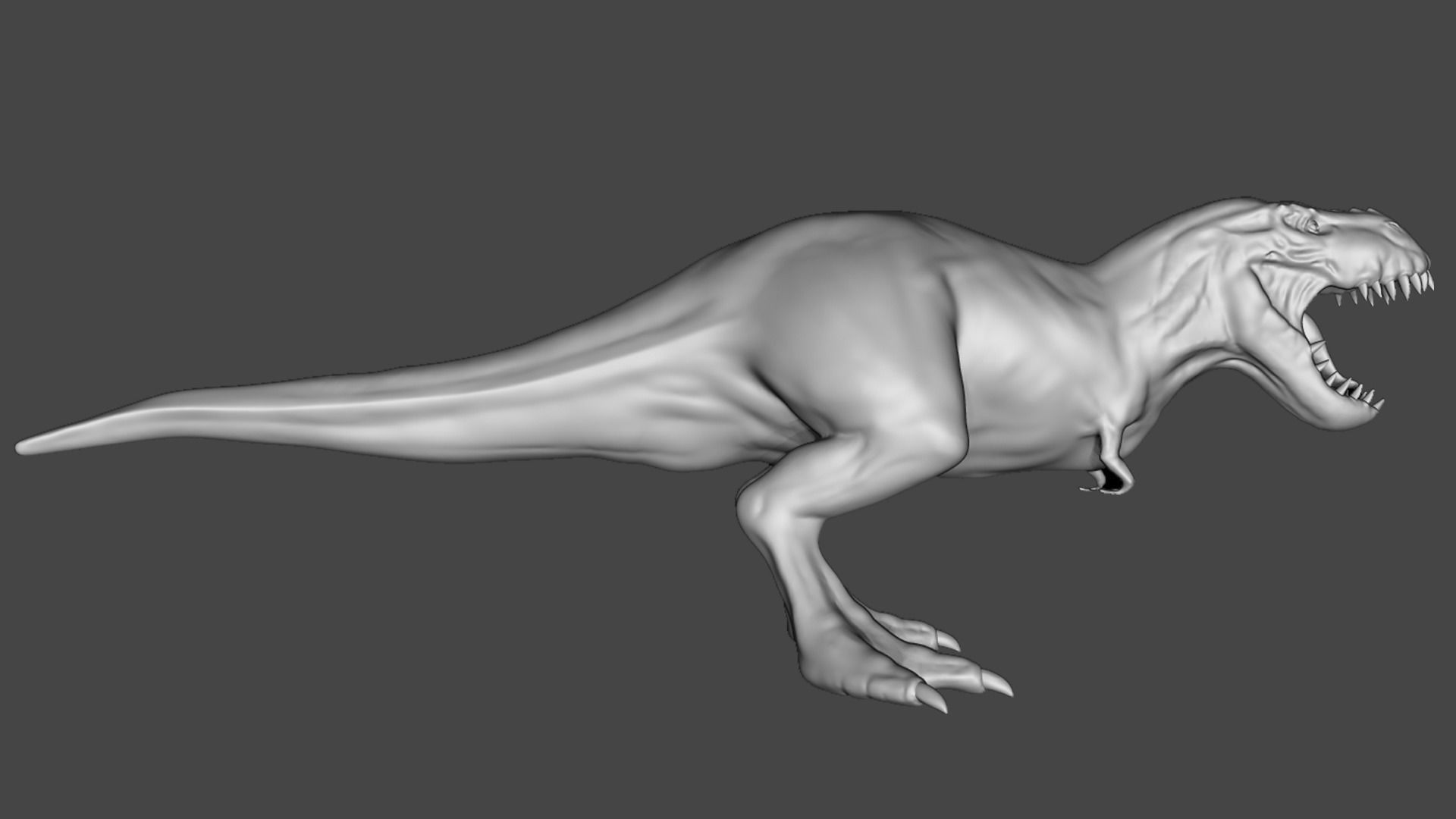 T rex 3D model_5