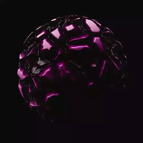 Crystal PBR texture seamless