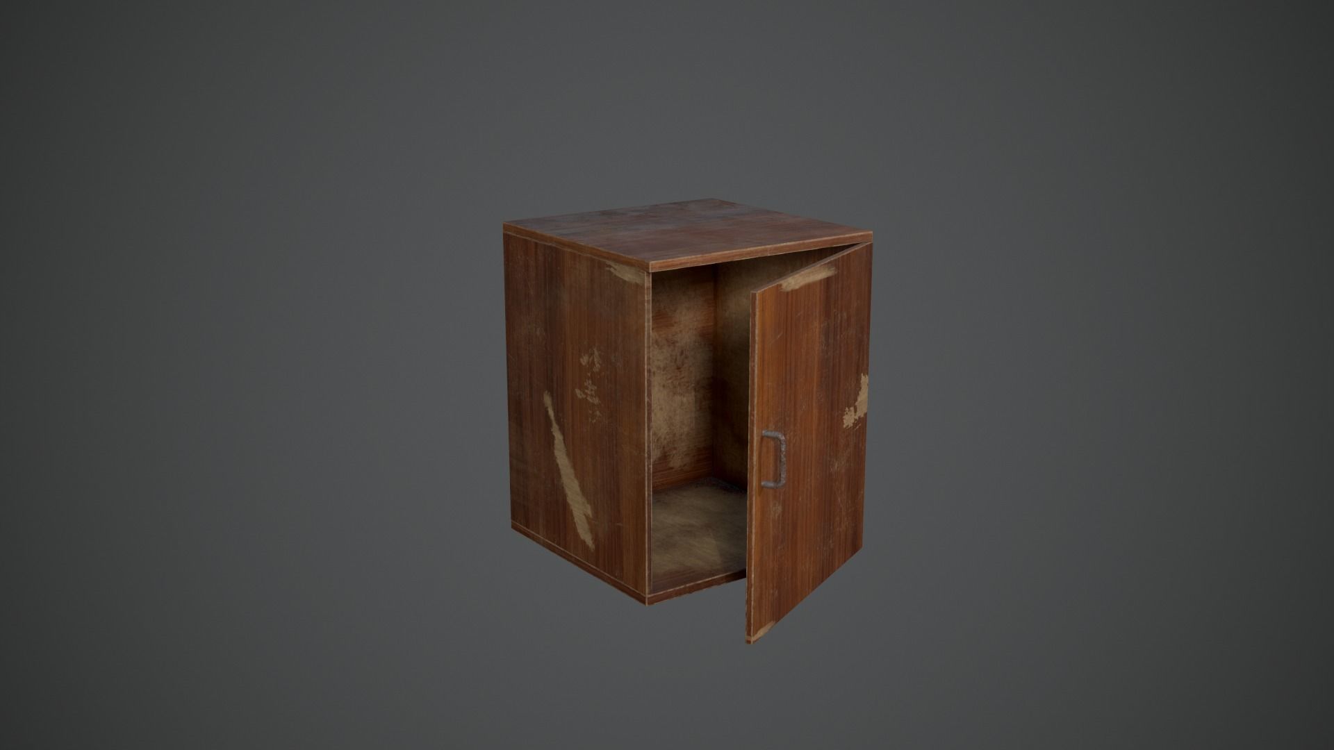 OLD FURNITURE Low-poly 3D model_5
