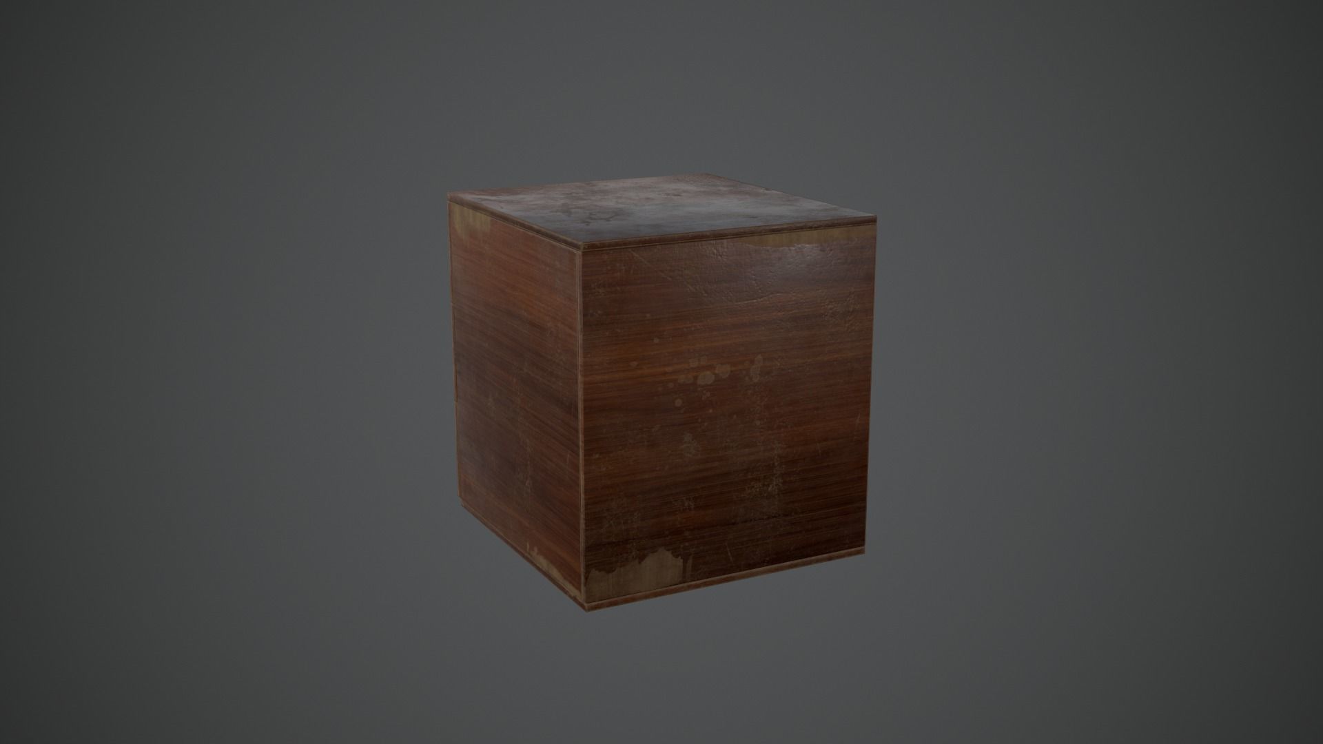 OLD FURNITURE Low-poly 3D model_12