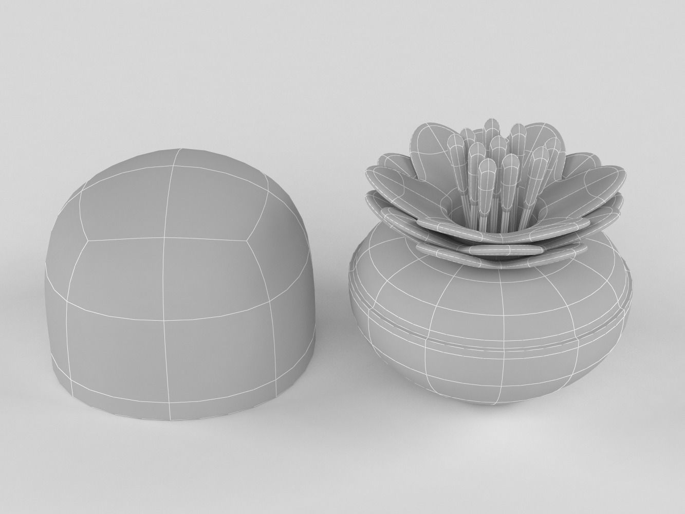 Bathroom Accessories Set 3D model_11