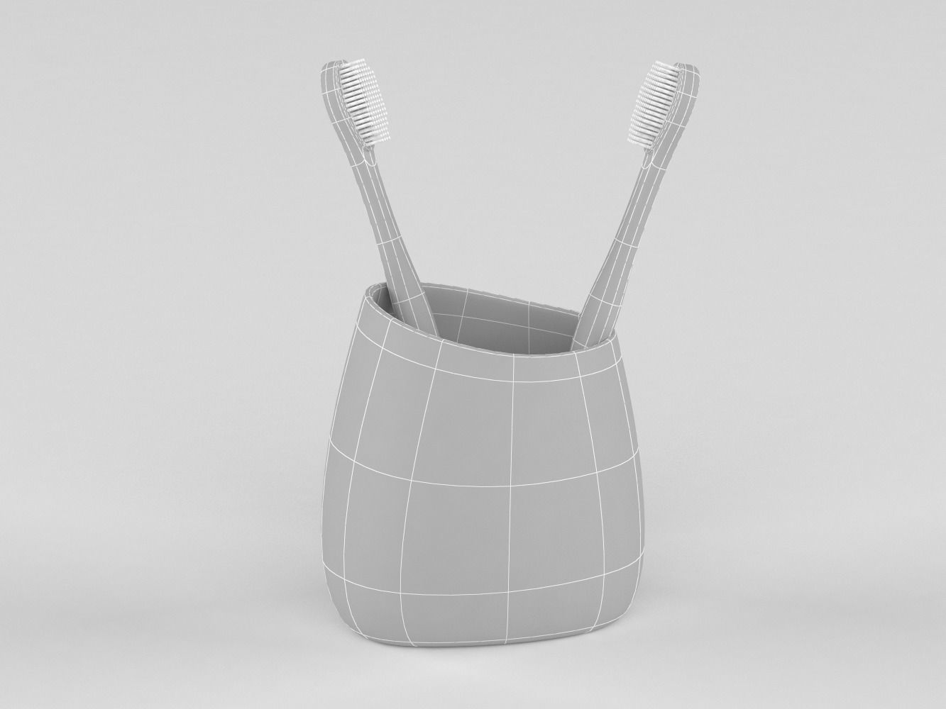 Bathroom Accessories Set 3D model_8