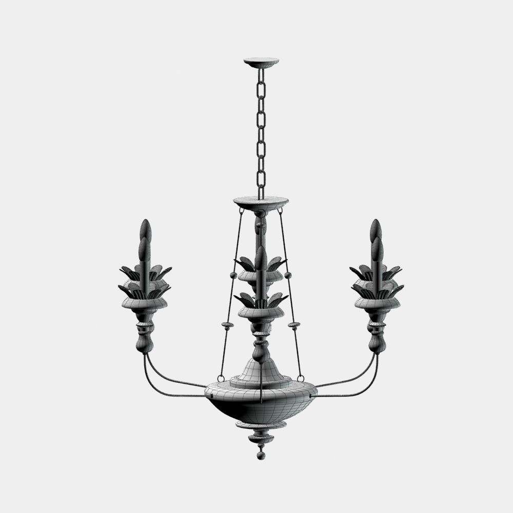 Ceiling 01 3D model_38