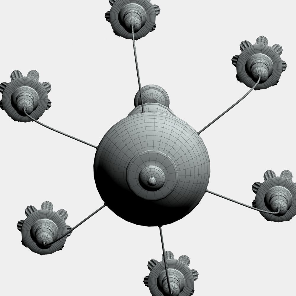 Ceiling 01 3D model_36