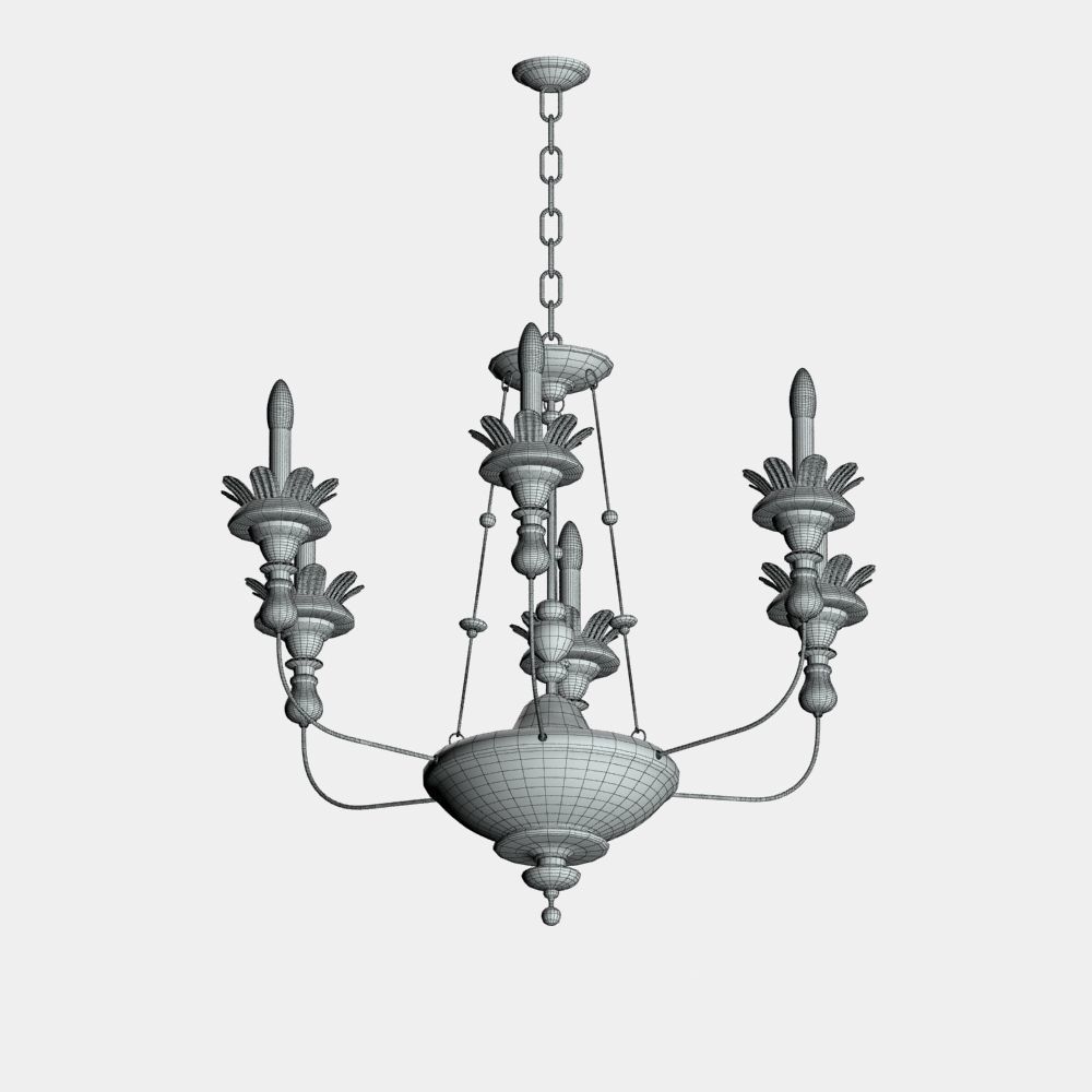 Ceiling 01 3D model_35