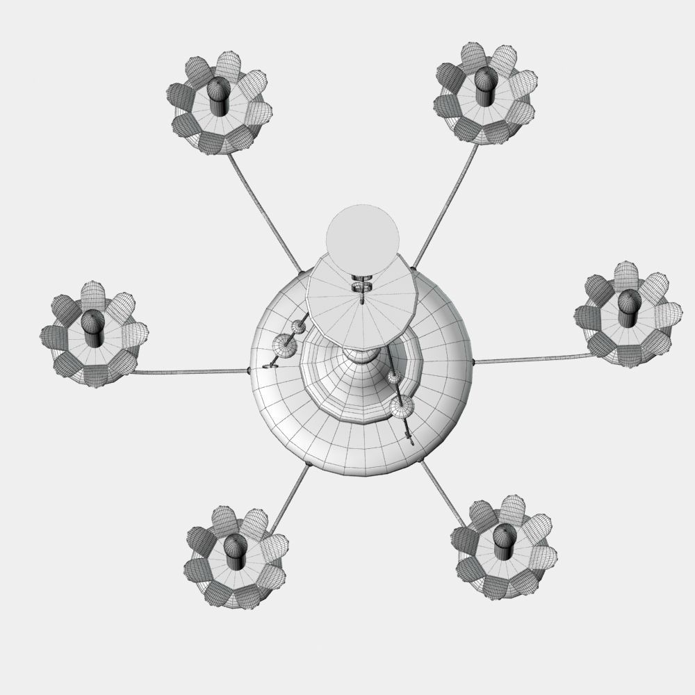 Ceiling 01 3D model_23