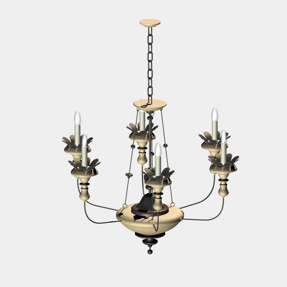 Ceiling 01 3D model_14