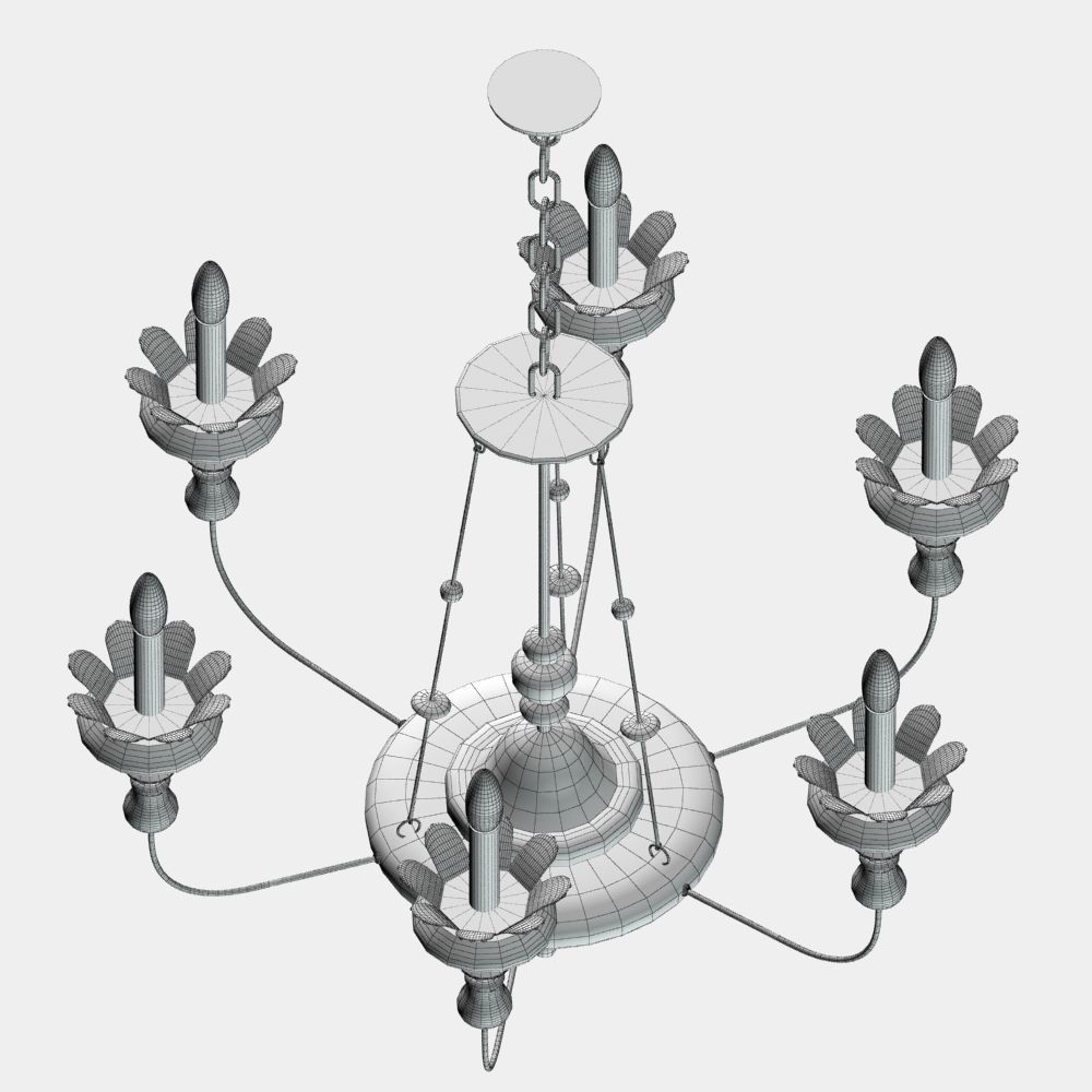 Ceiling 01 3D model_34