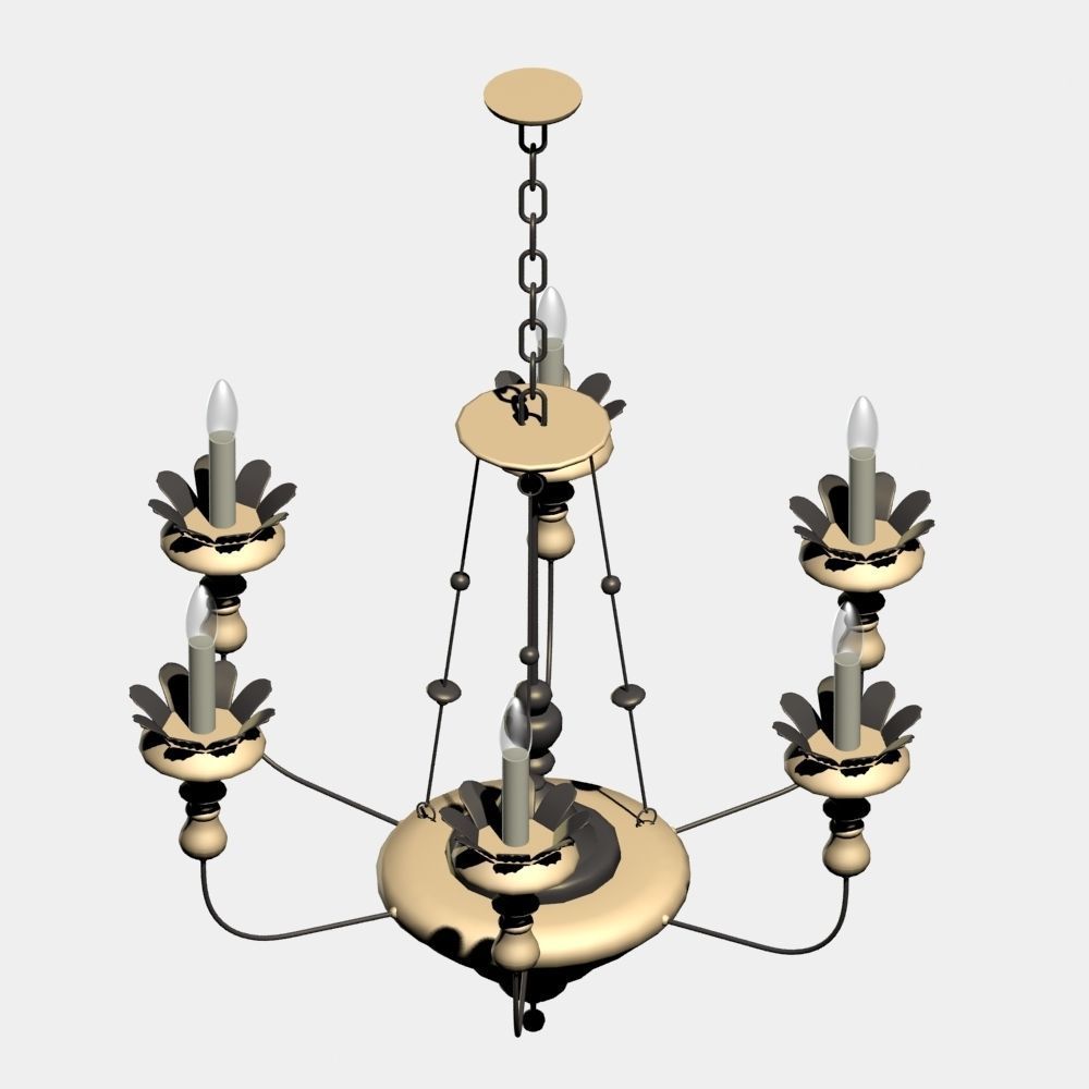 Ceiling 01 3D model_2