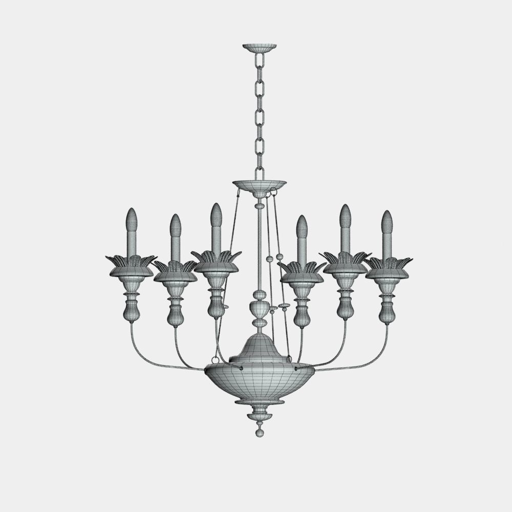 Ceiling 01 3D model_25