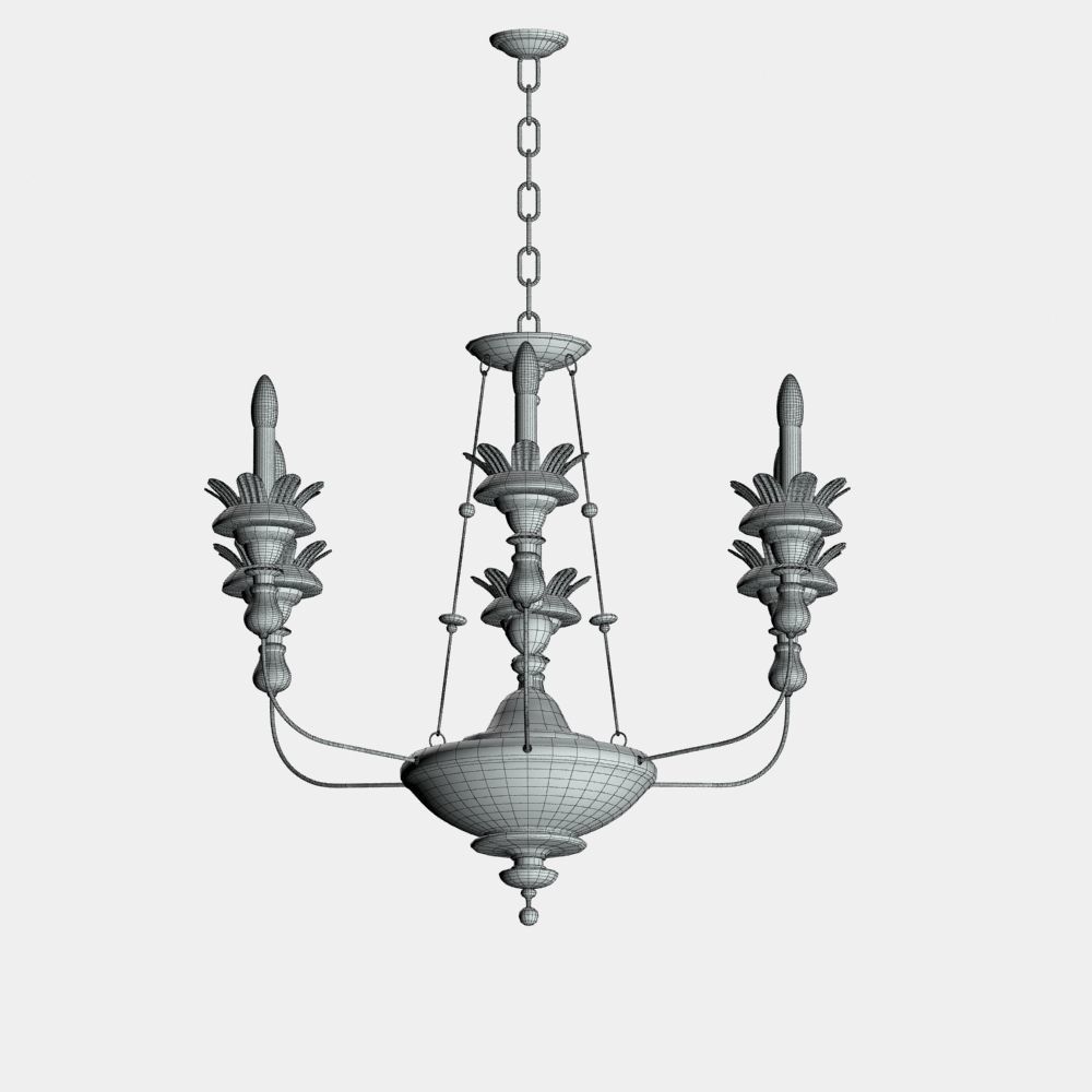 Ceiling 01 3D model_24