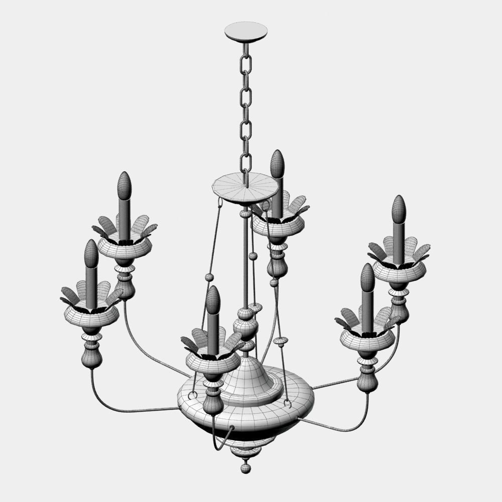 Ceiling 01 3D model_20