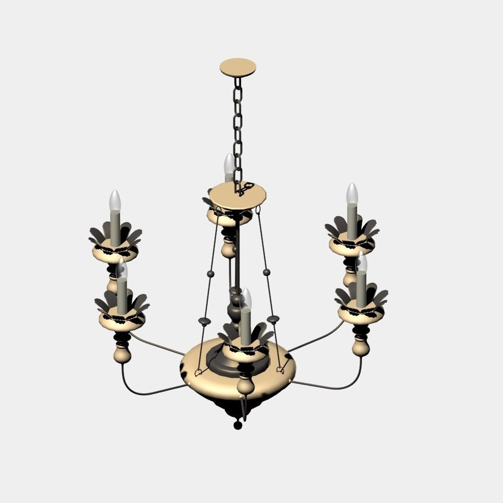 Ceiling 01 3D model_3