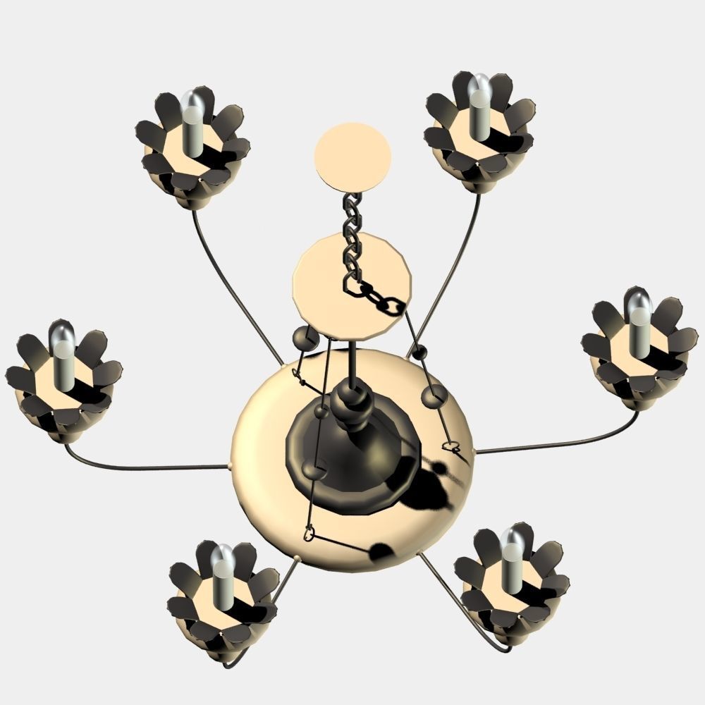 Ceiling 01 3D model_8