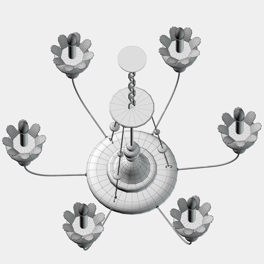 Ceiling 01 3D model_27