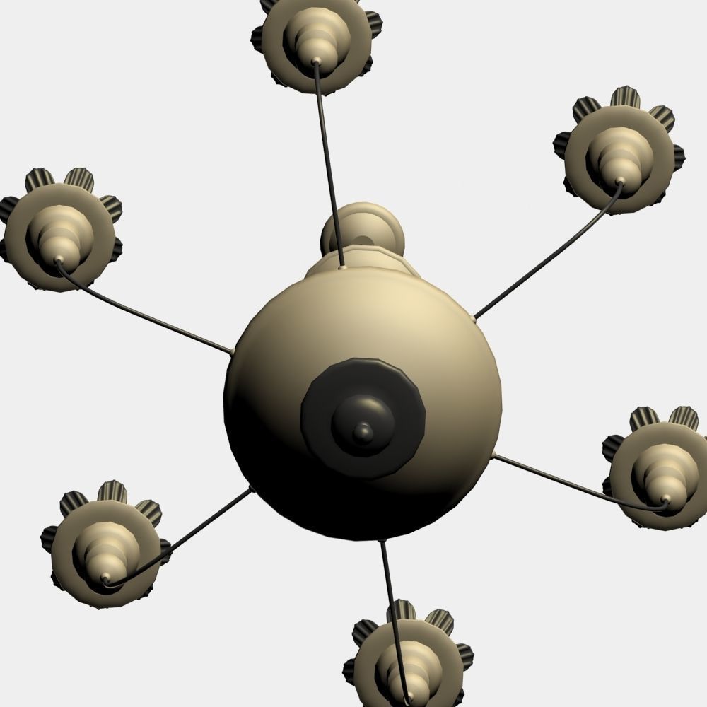 Ceiling 01 3D model_17