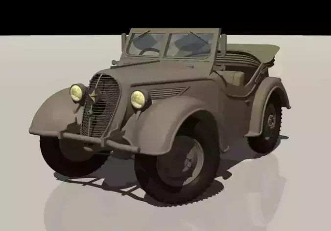 WW2 JAPAN ARMY Kurogane Type 95 Correction model