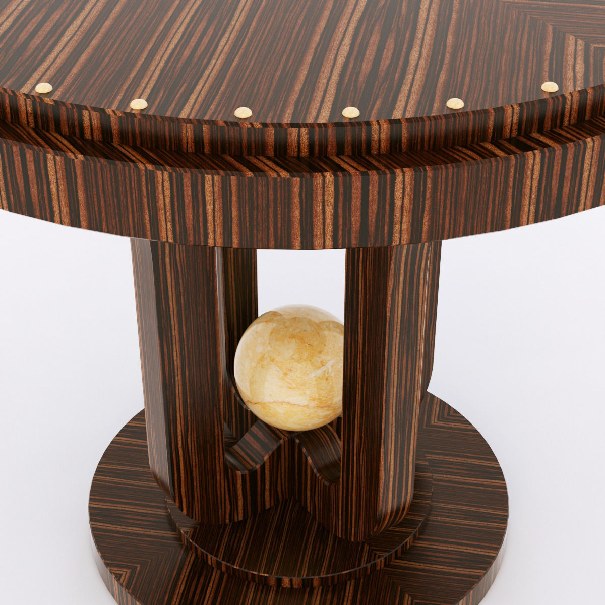Francesco Molon T504 ROUND PERLA SMALL TABLE 3D model_2