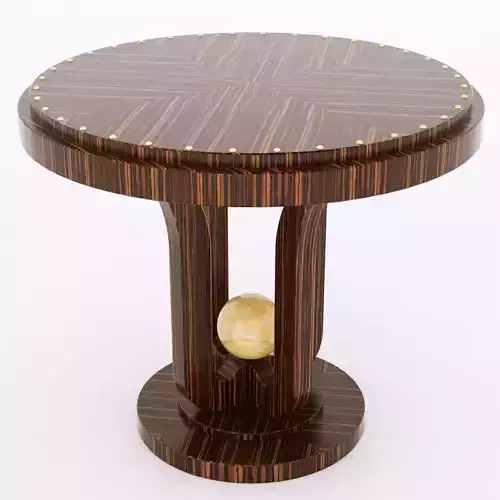 Francesco Molon T504 ROUND PERLA SMALL TABLE 3D model