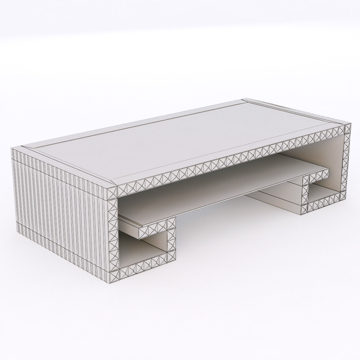 Francesco Molon T502 coctaile table COFFRE CHONOIS 3D model_4