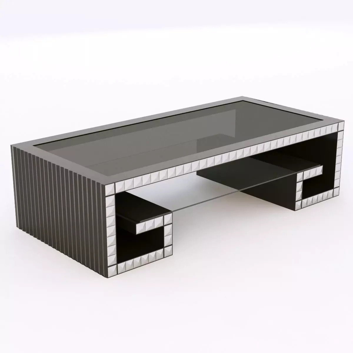 Francesco Molon T502 coctaile table COFFRE CHONOIS 3D model_0