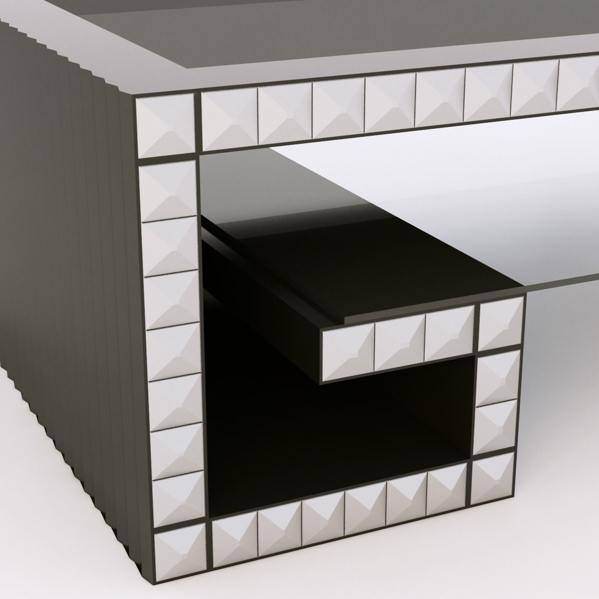 Francesco Molon T502 coctaile table COFFRE CHONOIS 3D model_3