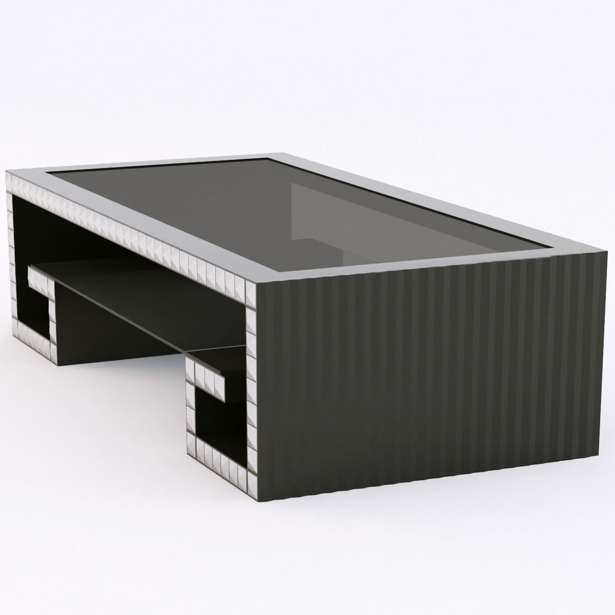 Francesco Molon T502 coctaile table COFFRE CHONOIS 3D model_2