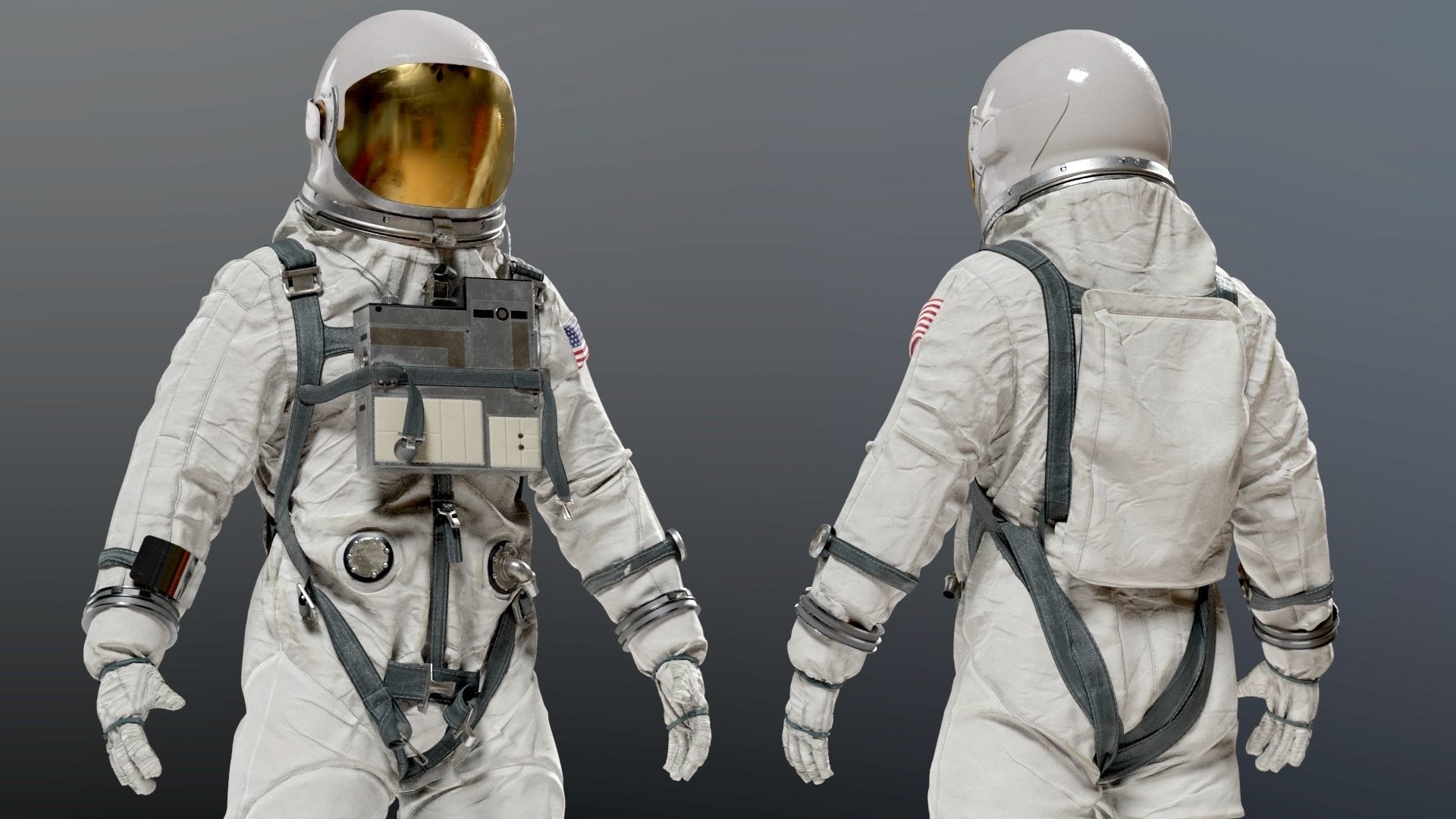 SPACESUIT Gemini G5C 3D model_1