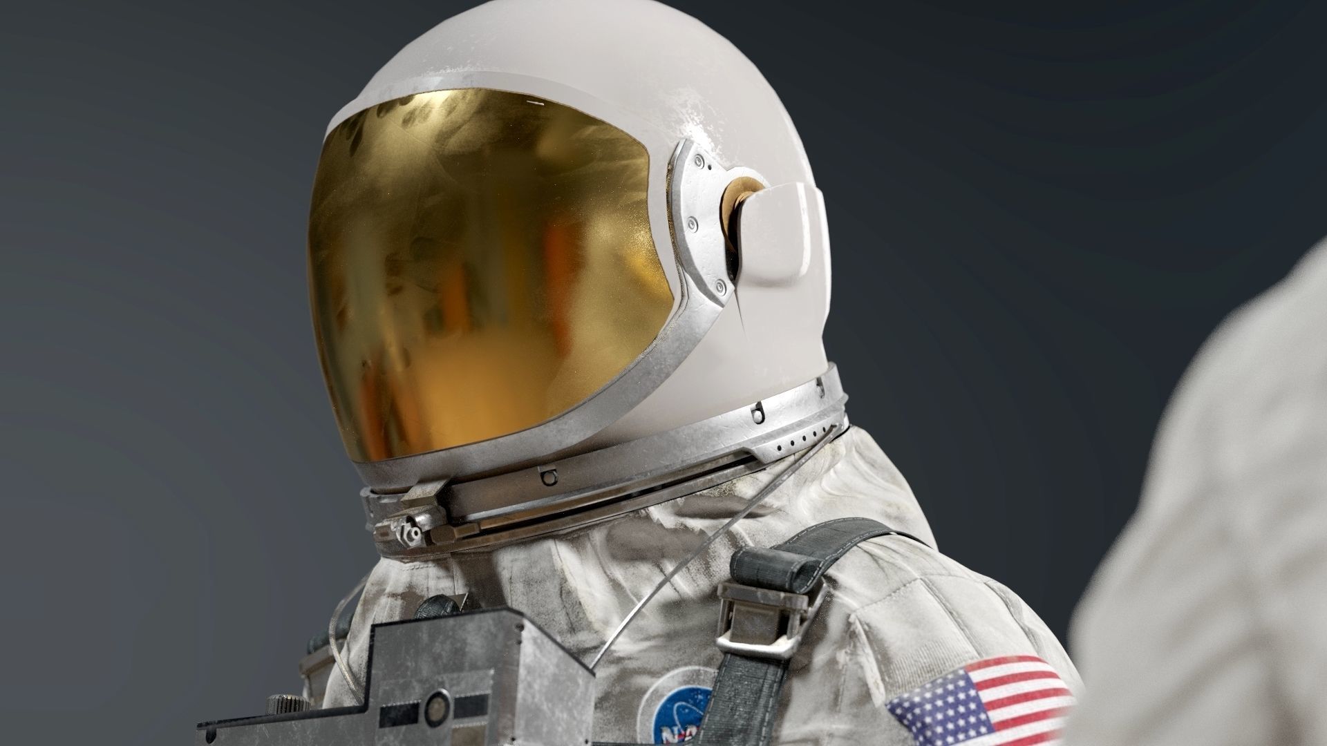 SPACESUIT Gemini G5C 3D model_4